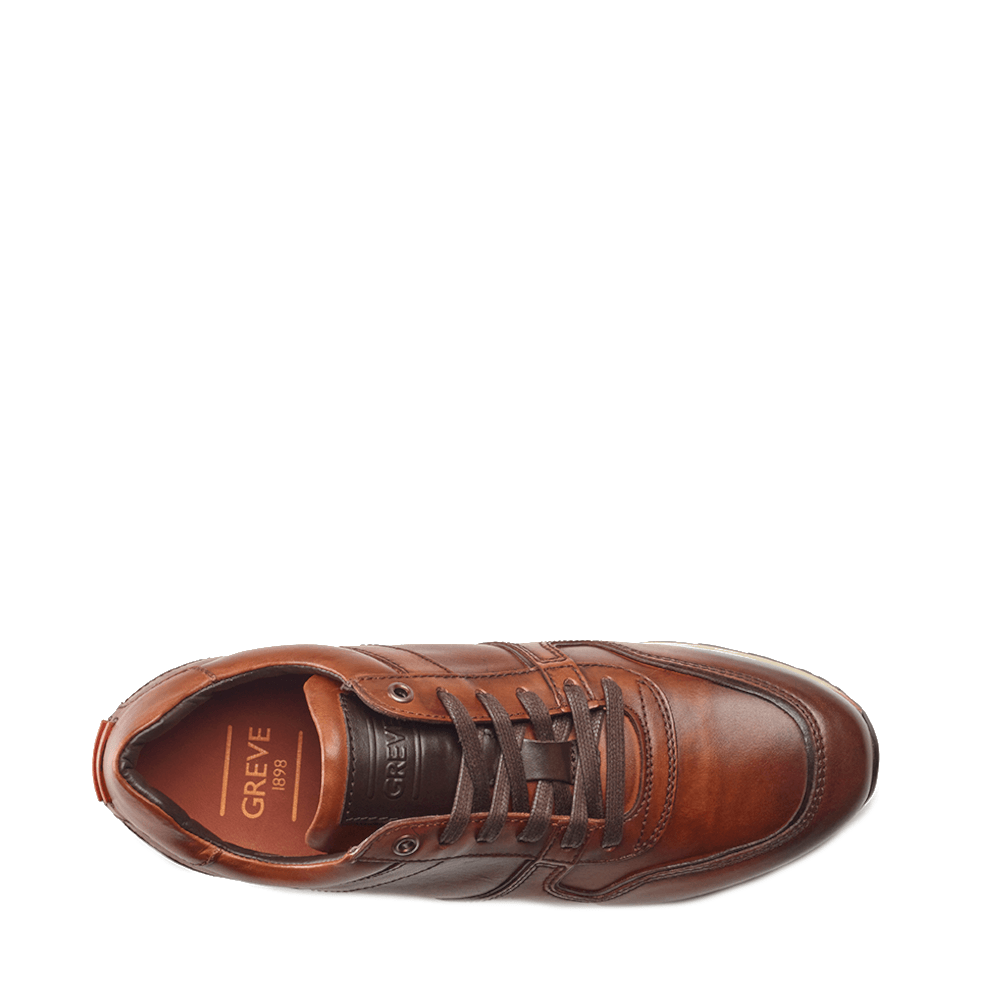 Greve - Lage sneakers voor heren - Wit - Nelson.nl