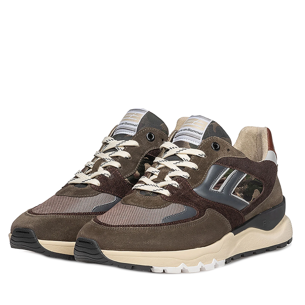 Floris van Bommel Veterschoenen SFM-10154-51-02 Groen