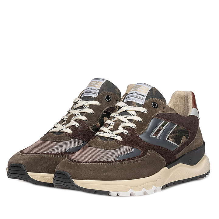 Floris van Bommel Veterschoenen SFM-10154-51-02 Groen