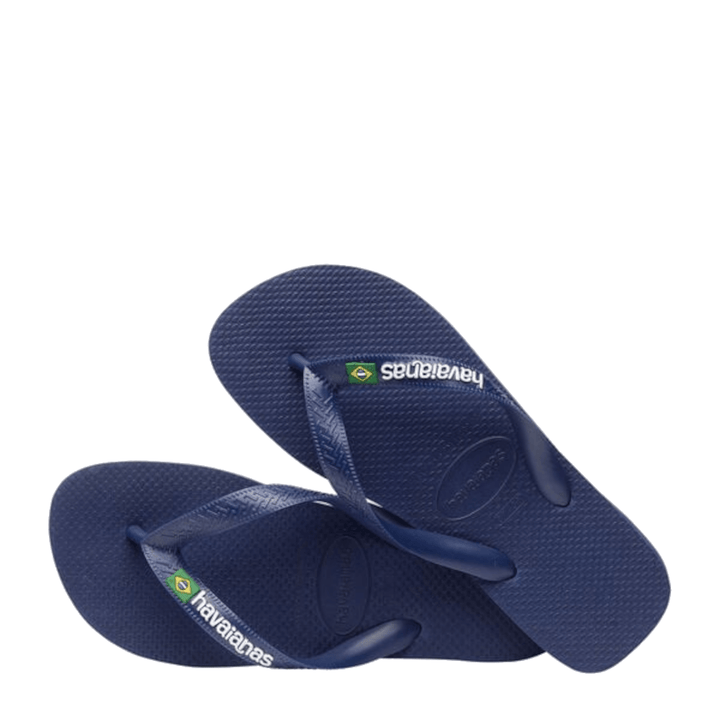 Havaianas Brasil logo Slippers Blauw - Donelli