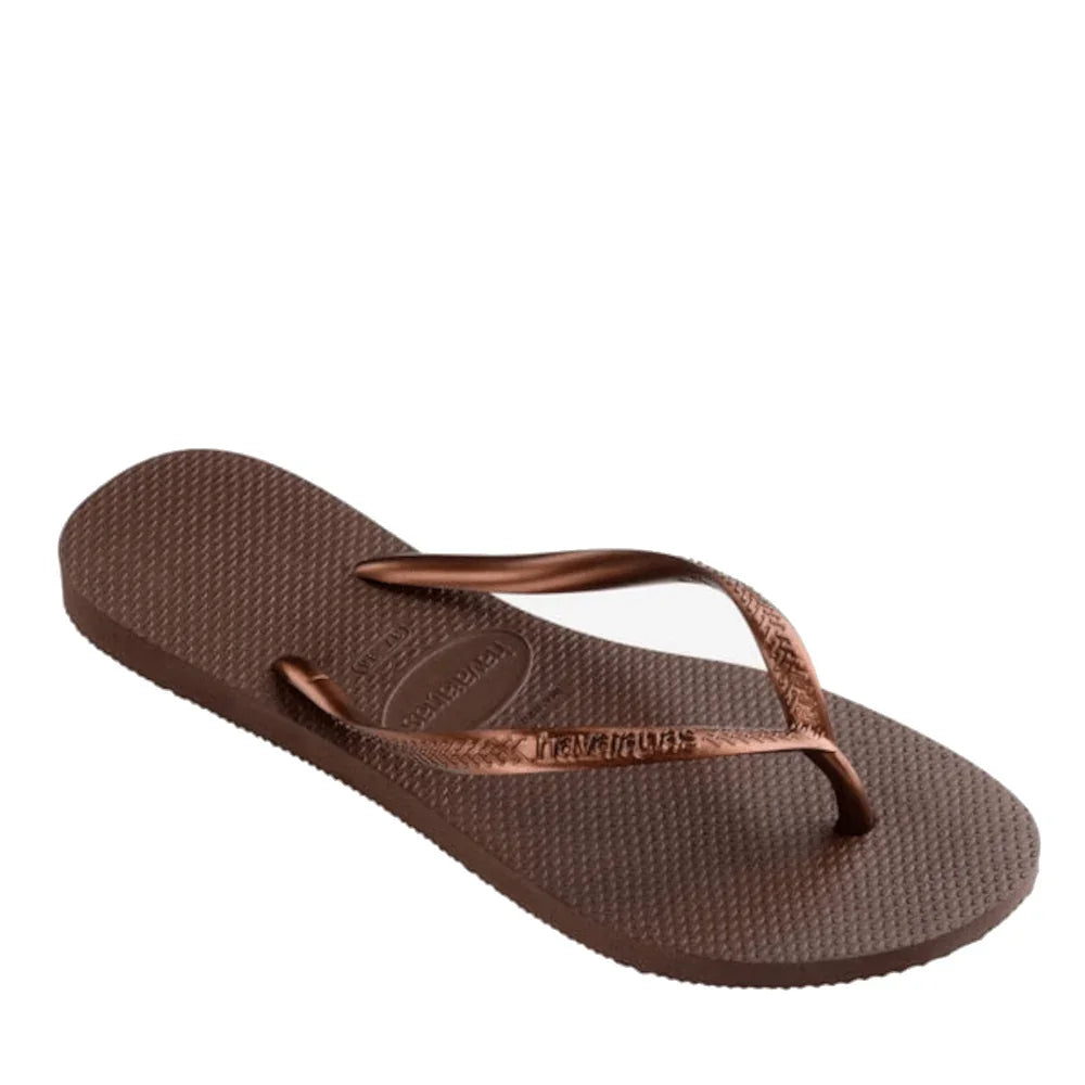 Havaianas Flip-Flops Slim Point bruin voor dames Havaianas Flip-Flops Slim Point bruin voor dames