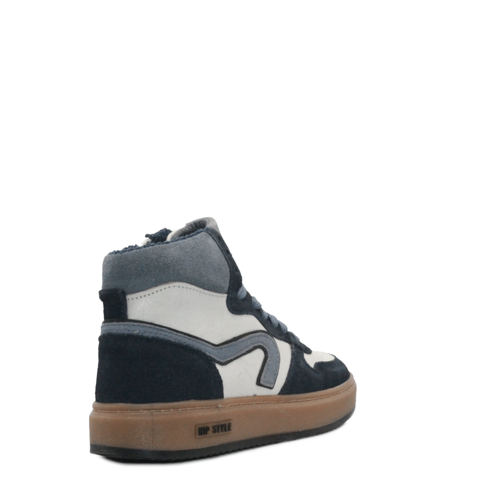 Hip Kinder Veterschoenen H1803 Blauw
