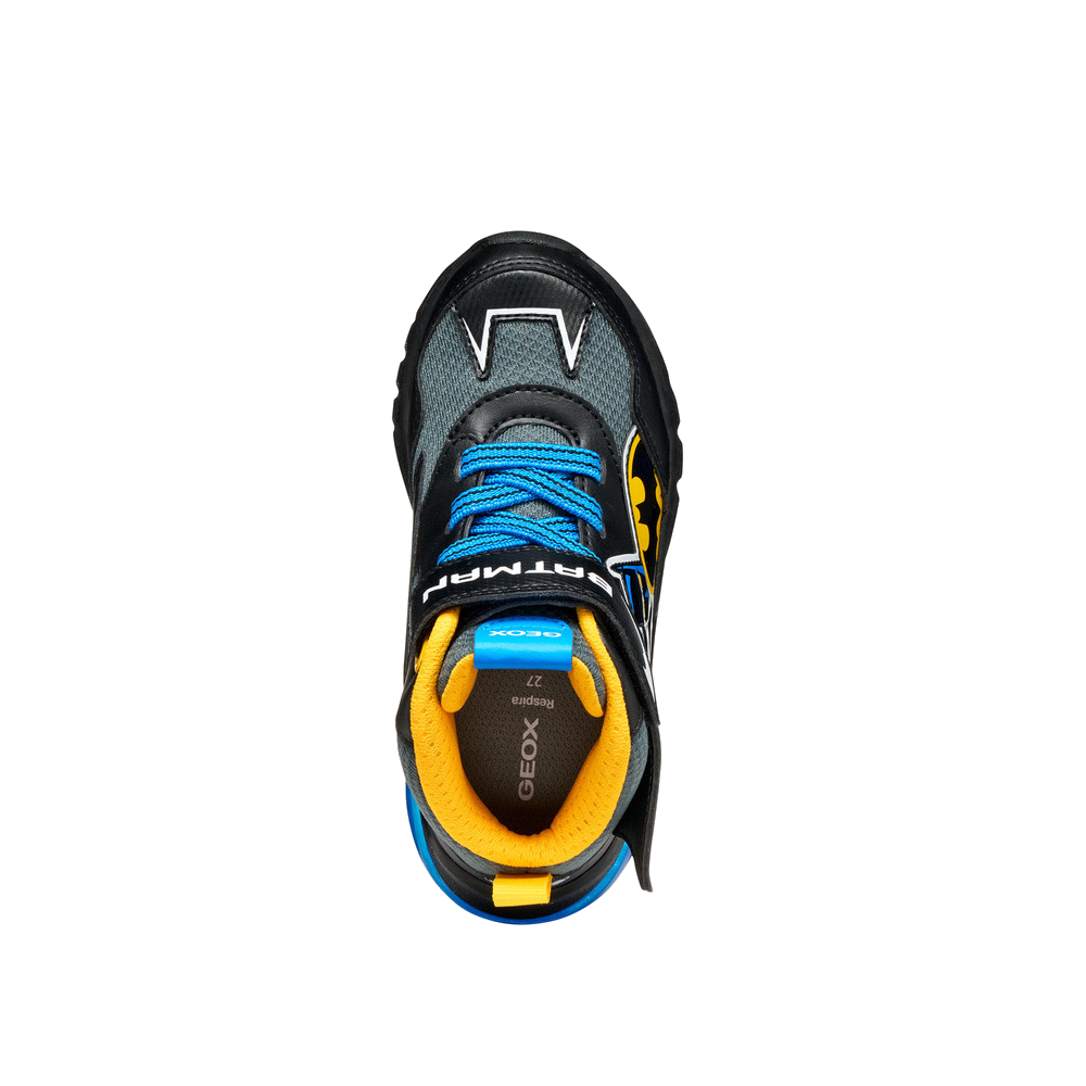 Geox Kinder Veterschoenen J56LBE Zwart