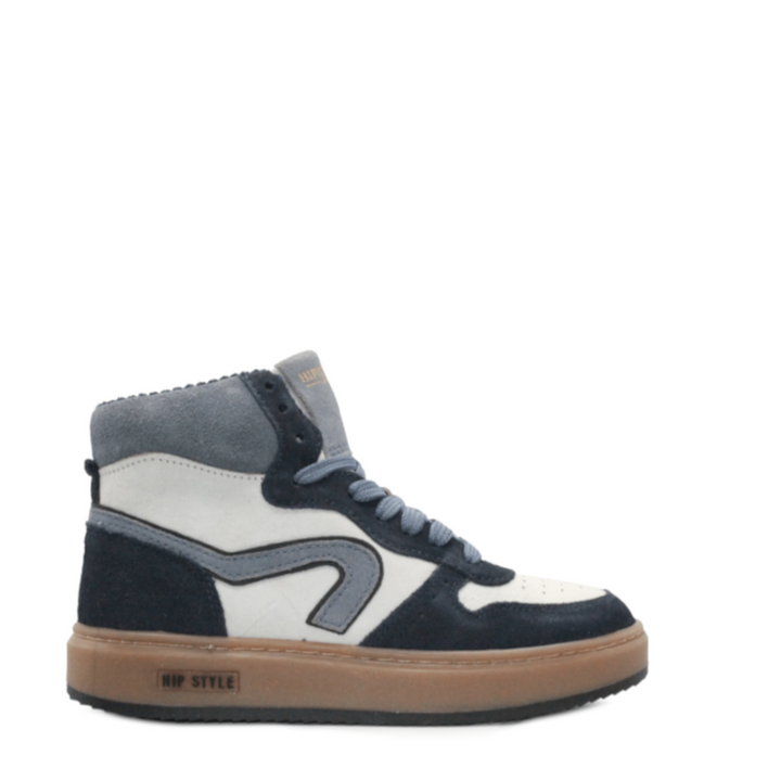Hip Kinder Veterschoenen H1803 Blauw