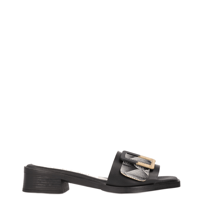 Lola Canales Slippers 10002 Zwart - Donelli