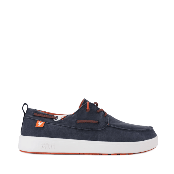 Pitas veterschoenen Maui Blauw