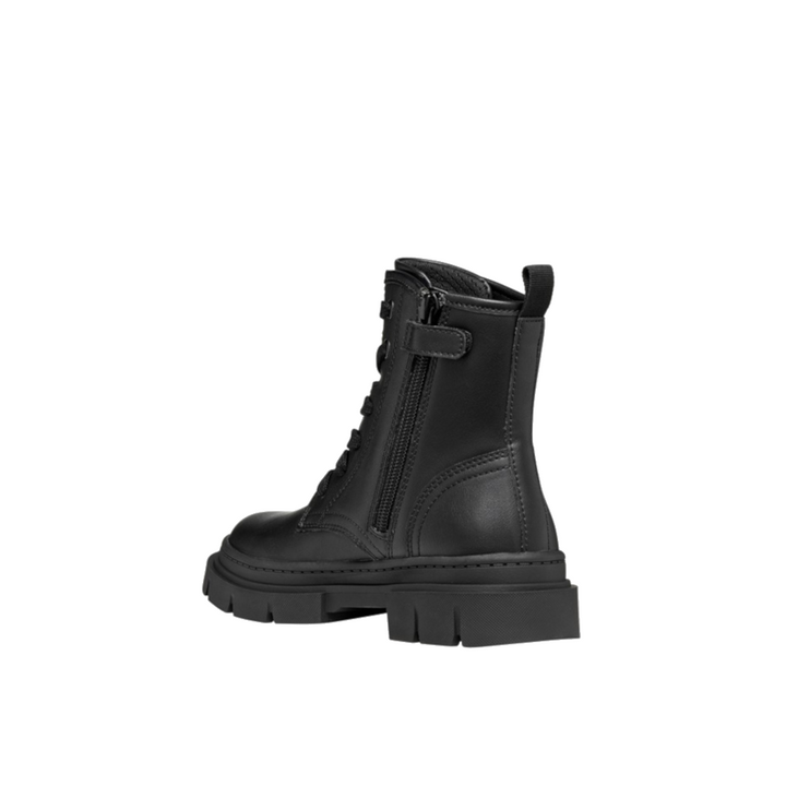 Geox Kinder Veterschoenen J660KH Zwart by Geox