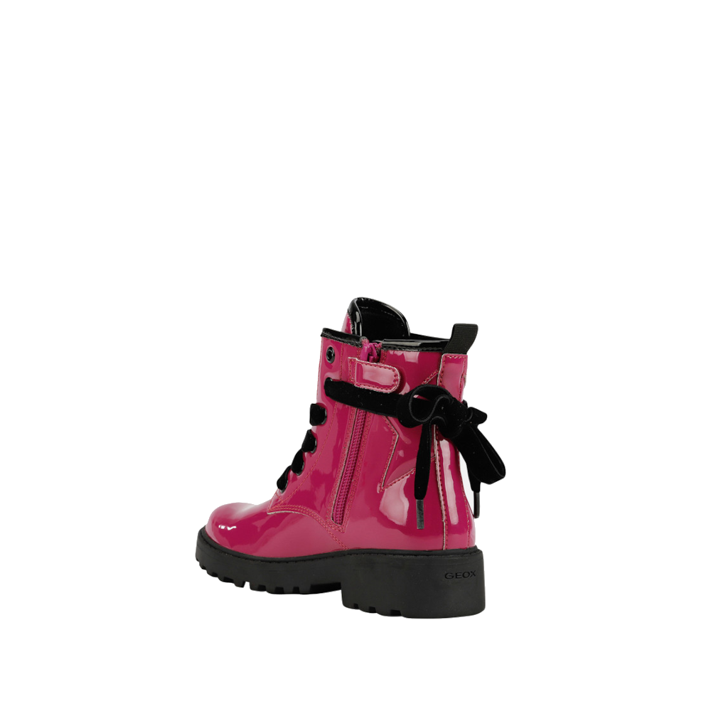 Geox Kinder Boots J9420G Fuxia