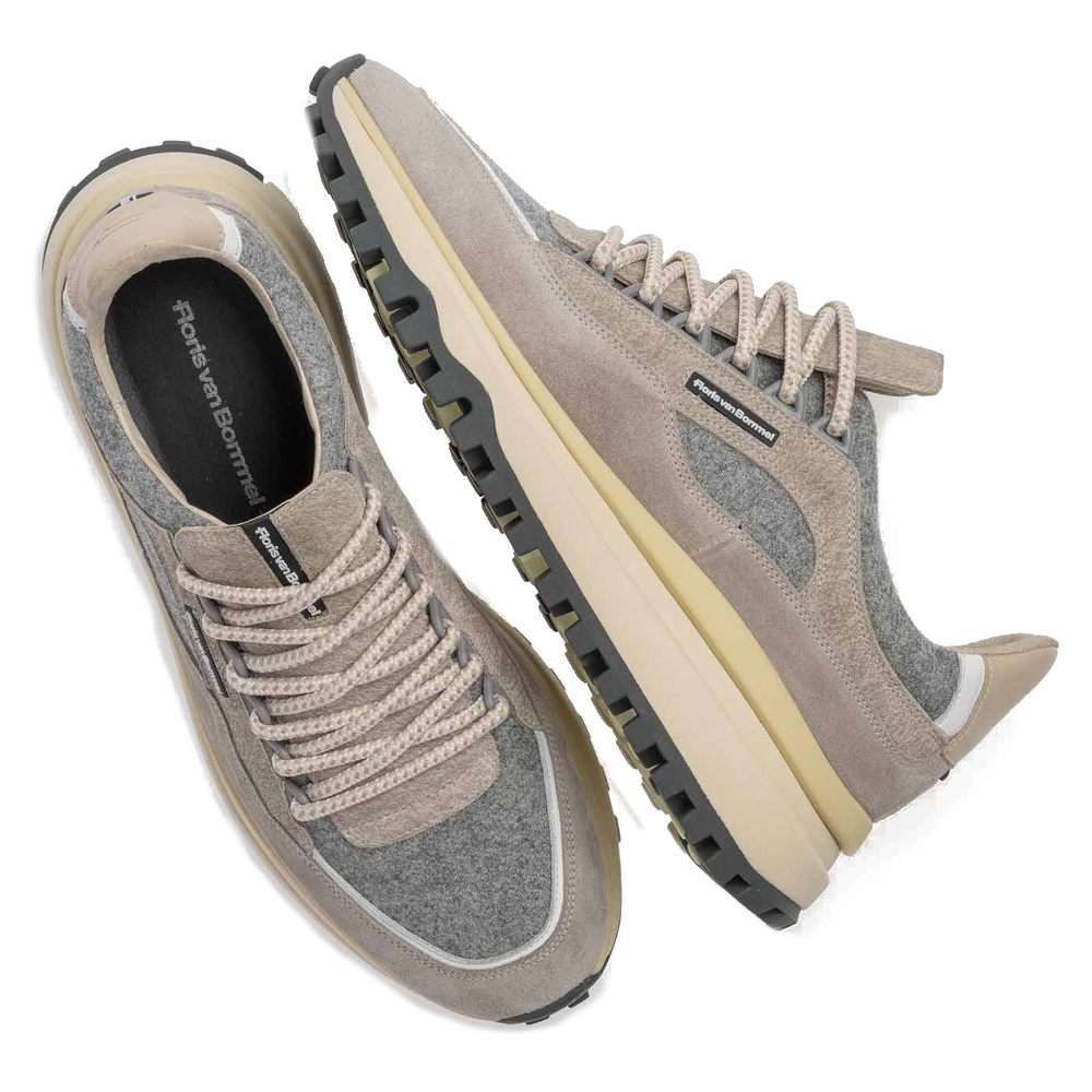 Floris van Bommel Veterschoenen SFM-10248-22-01 Beige