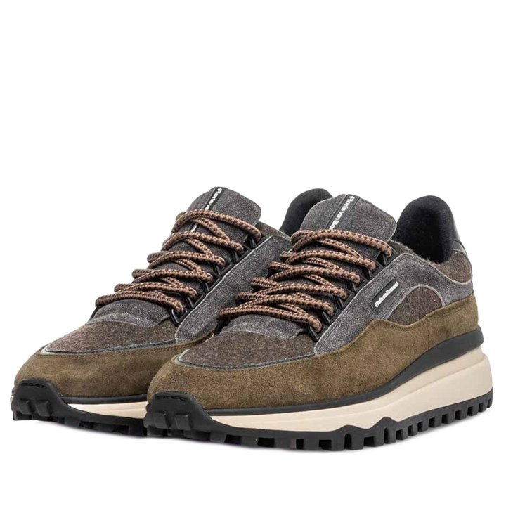 Floris van Bommel Veterschoenen SFM-10248-51-01 Groen