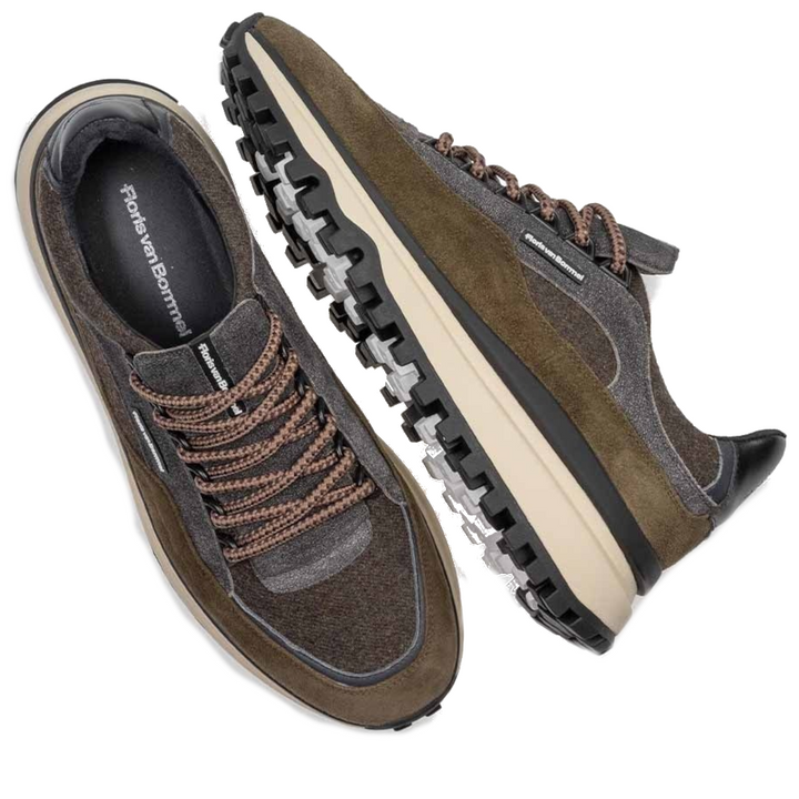 Floris van Bommel Veterschoenen SFM-10248-51-01 Groen