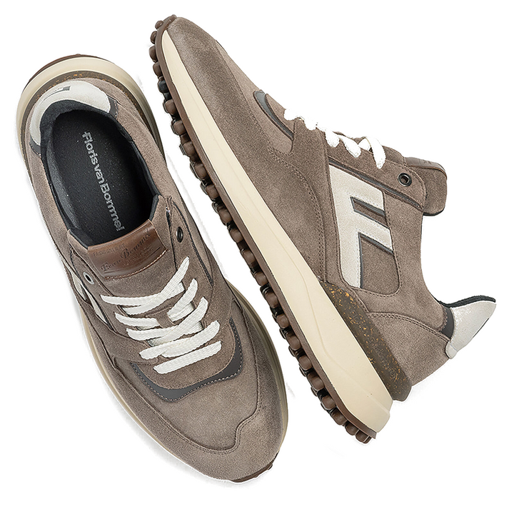 Floris van Bommel Veterschoenen SFM-10139-34-02 Taupe