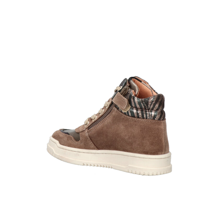 Develab Kinder veterschoenen 41896 Taupe