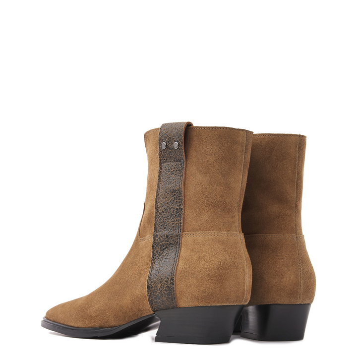 Via Vai Enkellaarsjes 62489-01-1384 Cognac by Via Vai
