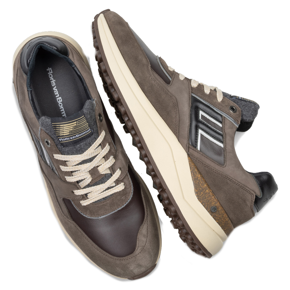 Floris Van Bommel Veterschoenen SFM-10236-20-01 Bruin by Floris van Bommel