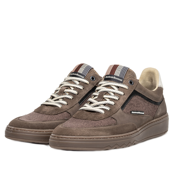 Floris Van Bommel Veterschoenen SFM-10256-34-01 Taupe by Floris van Bommel