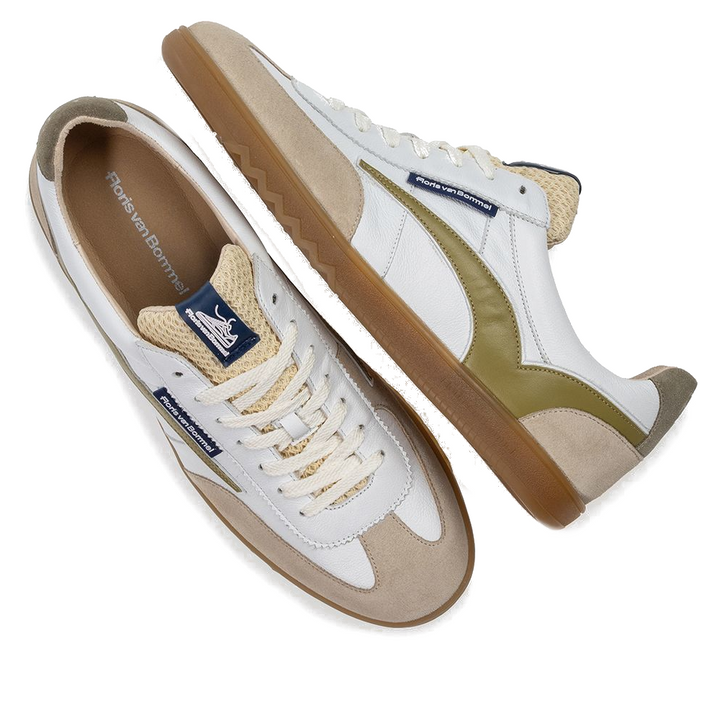 Floris van Bommel Veterschoenen SFM-10224-60-06 Wit