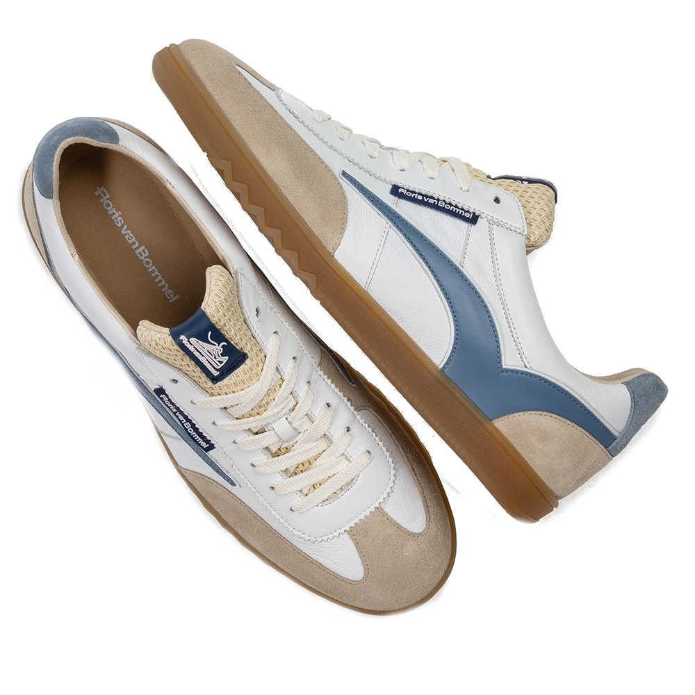 Floris van Bommel Veterschoenen SFM-10224-60-05 Wit