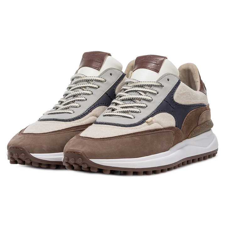 Floris van Bommel Veterschoenen SFM-10207-26-01 Licht Bruin