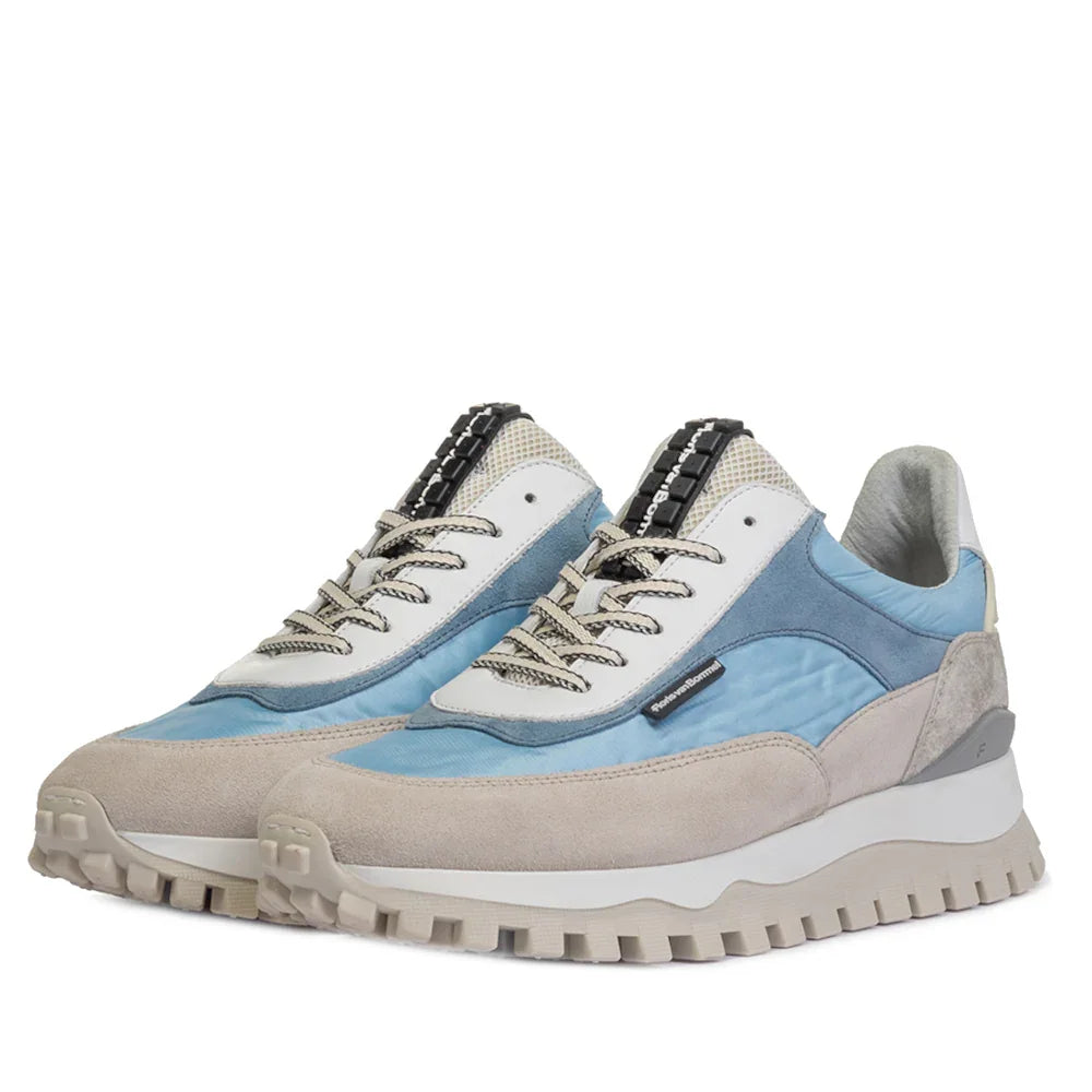 Floris van Bommel veterschoenen SFW-10157-42-02 Licht Blauw by Floris van Bommel