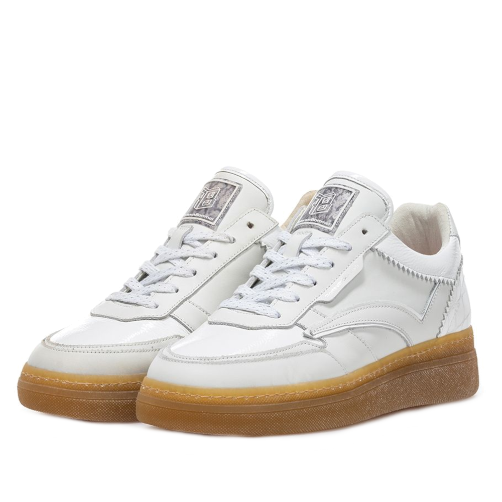 Floris van Bommel veterschoenen SFW-10158-60-02 Wit