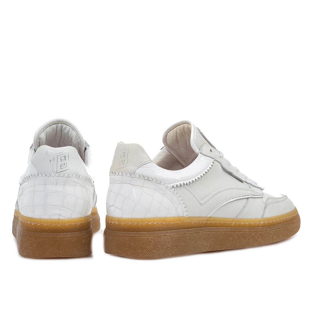 Floris van Bommel veterschoenen SFW-10158-60-02 Wit