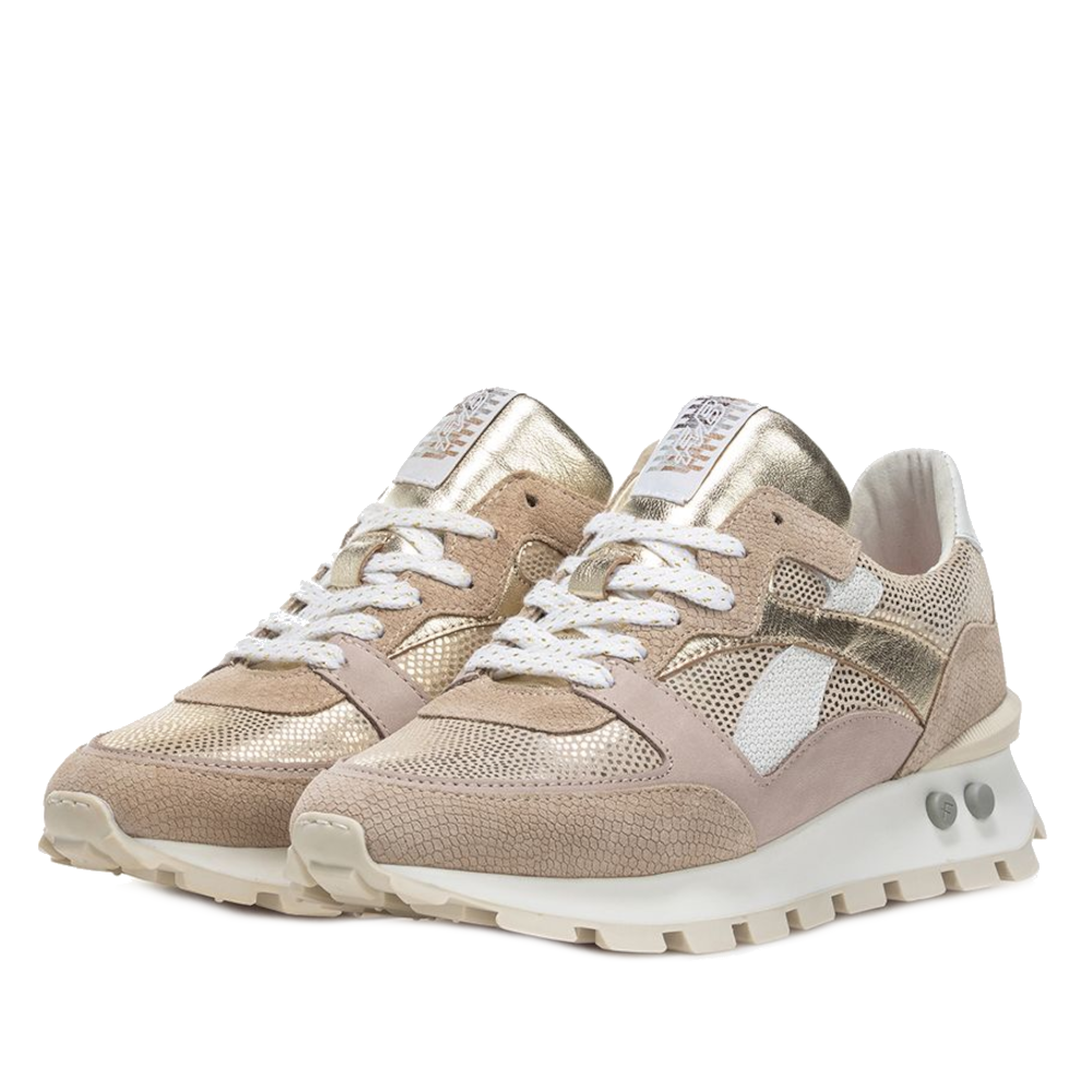 Floris van Bommel veterschoenen SFW-10157-34-02 Taupe