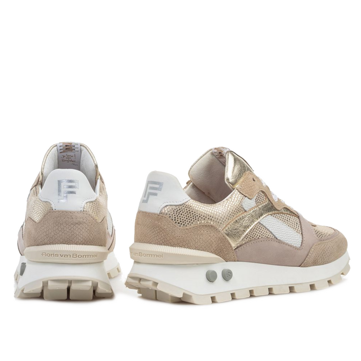 Floris van Bommel veterschoenen SFW-10157-34-02 Taupe