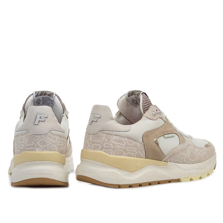 Floris van Bommel veterschoenen SFW-10164-34-01 Taupe by Floris van Bommel