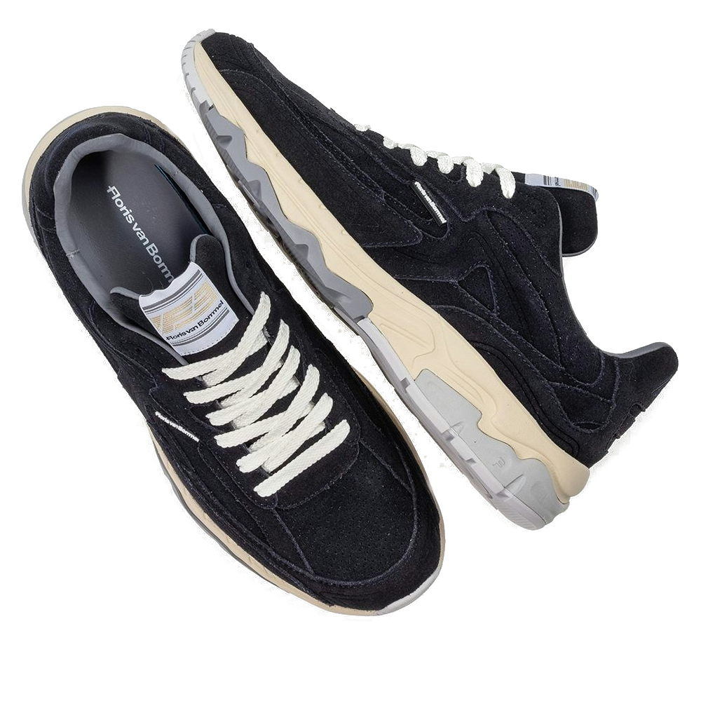 Floris Van Bommel Veterschoenen SFM-10257-41-01 Blauw by Floris van Bommel
