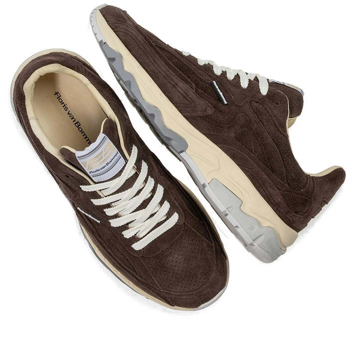 Floris Van Bommel Veterschoenen SFM-10257-20-01 Bruin by Floris van Bommel