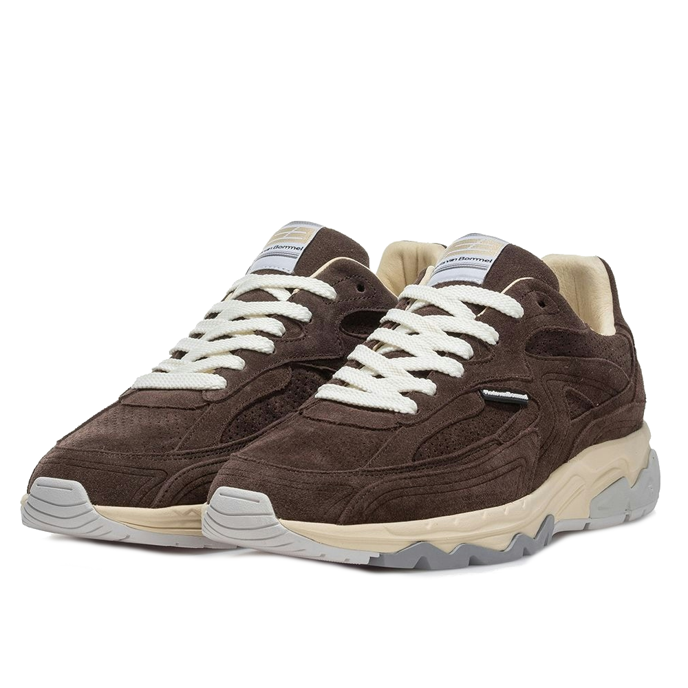 Floris Van Bommel Veterschoenen SFM-10257-20-01 Bruin by Floris van Bommel