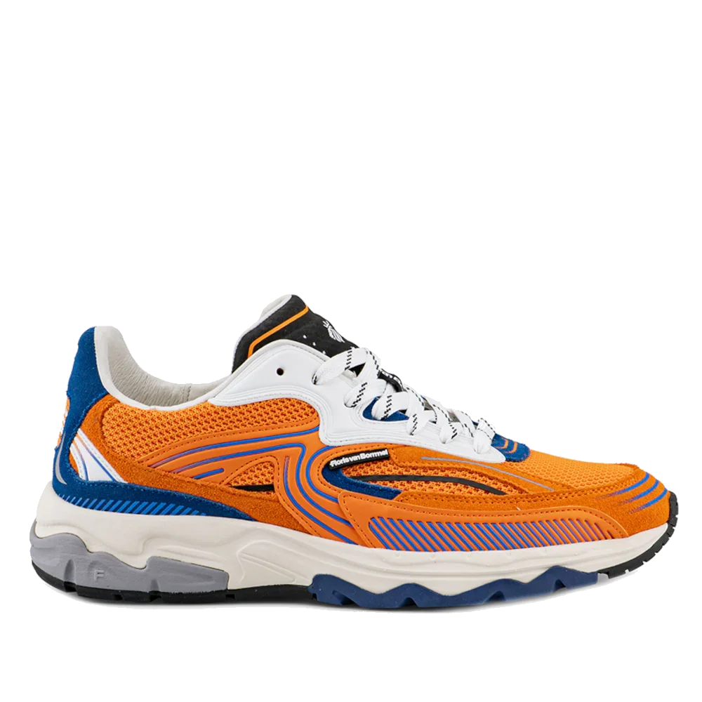 Floris van Bommel Veterschoenen SFM-10262-86-01 oranje by Floris van Bommel