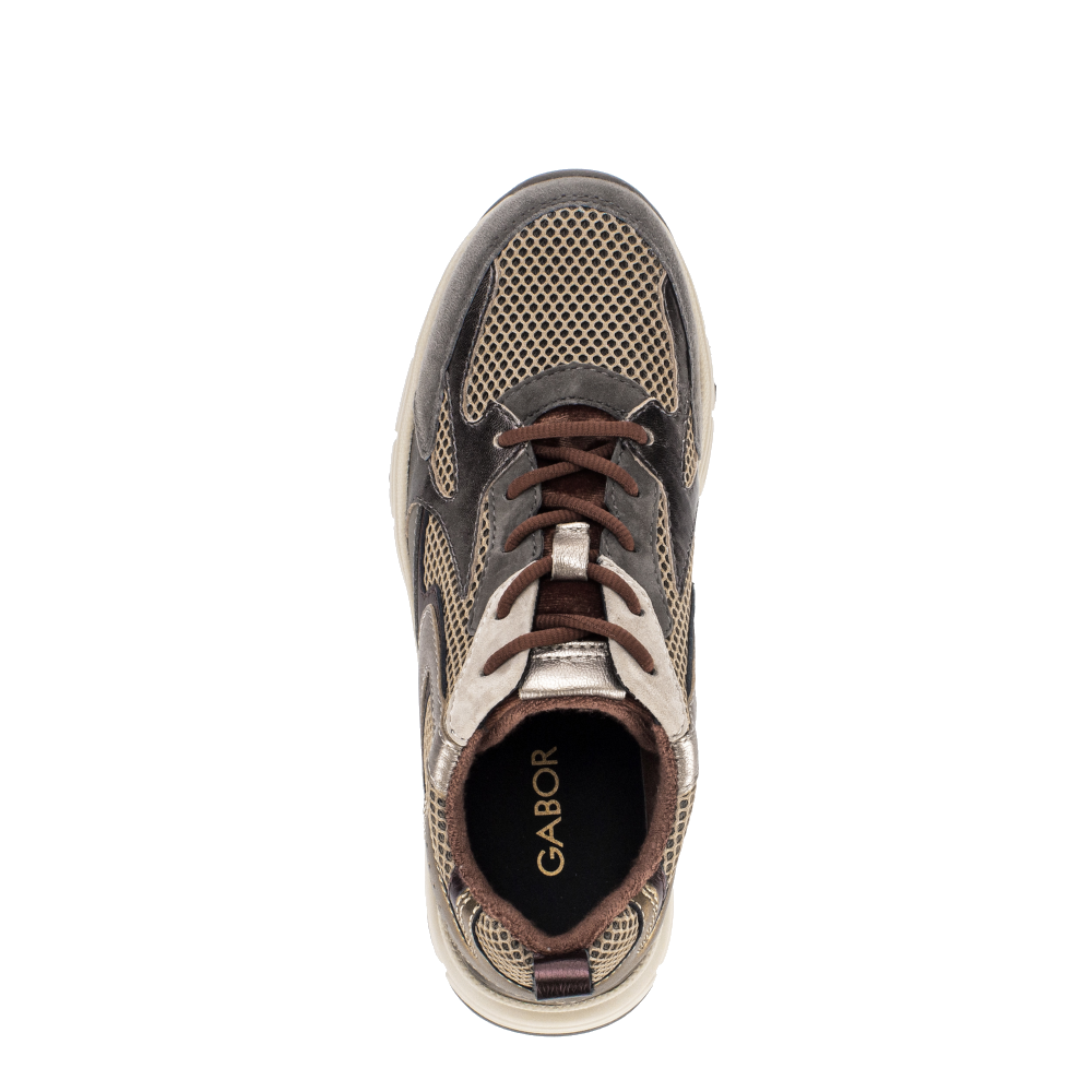 Gabor Veterschoenen 6005.01.006 Taupe by Gabor