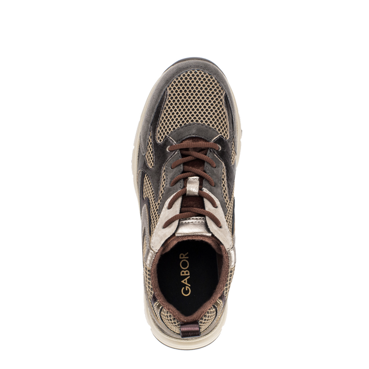 Gabor Veterschoenen 6005.01.006 Taupe by Gabor