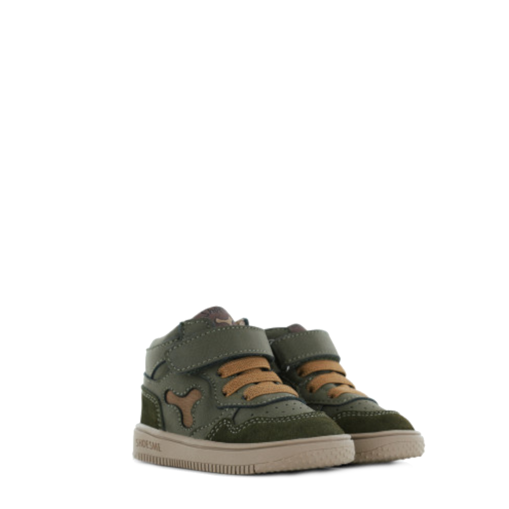 Shoesme Veterschoenen BN24W009-C Groen