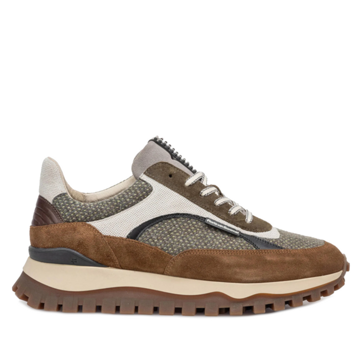 Floris van Bommel Veterschoenen SFM-10156-50-01 Groen