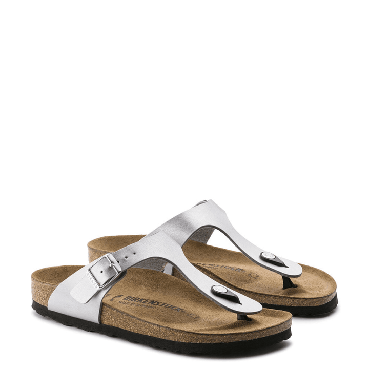 Birkenstock Slippers 043851 Zilver - Donelli