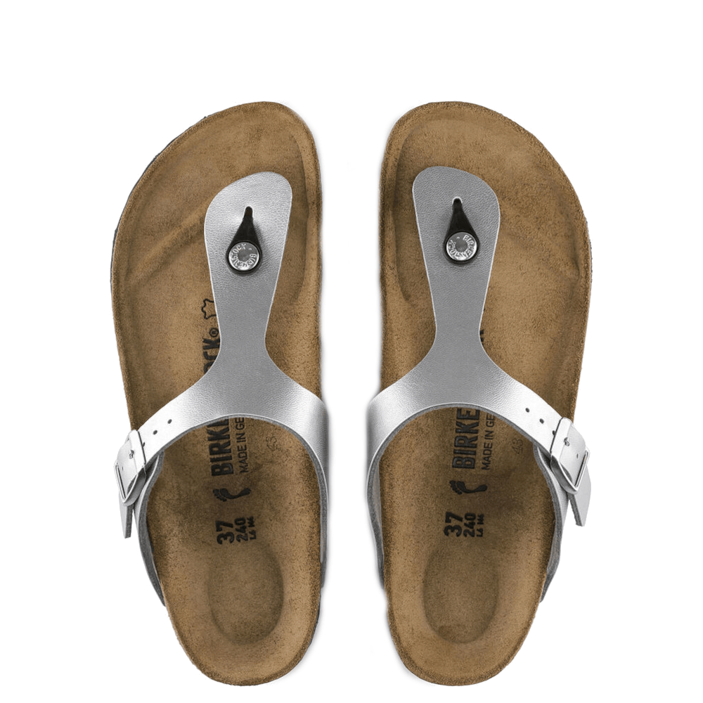 Birkenstock Slippers 043851 Zilver - Donelli