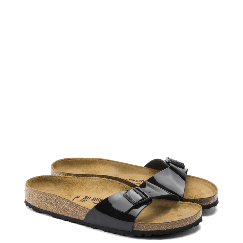 36 Zwart Birkenstock Slippers Zwart Lak 040303