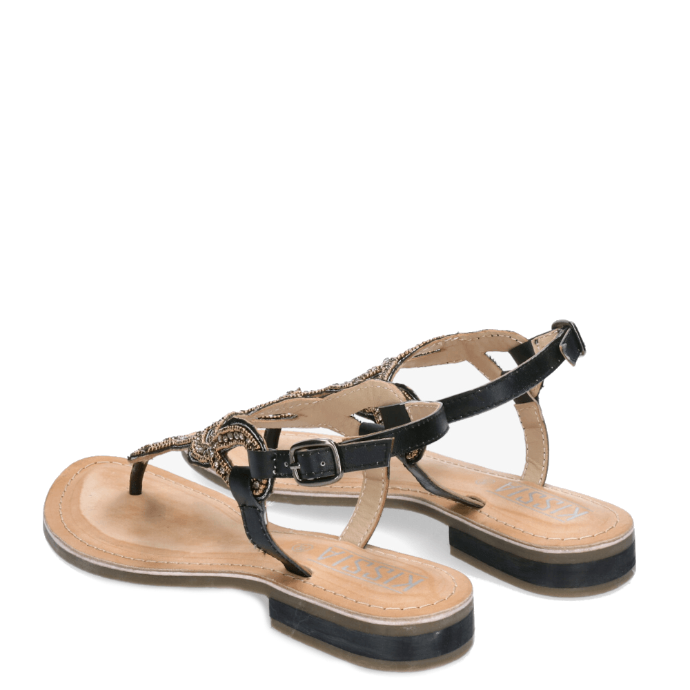 Donelli Sandalen Bombai Zwart - Donelli