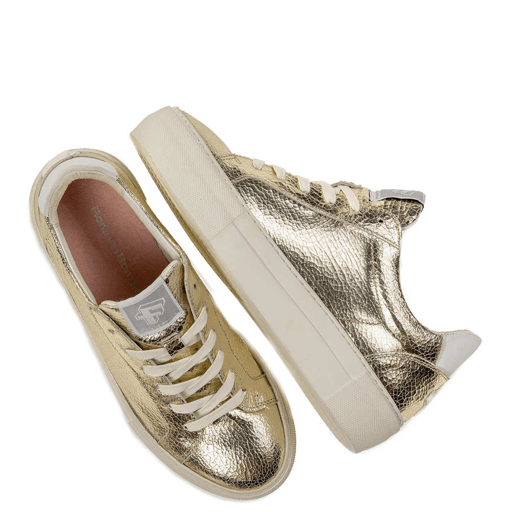 Floris van Bommel Veterschoenen SFW-10059-91-02 Goud - Donelli