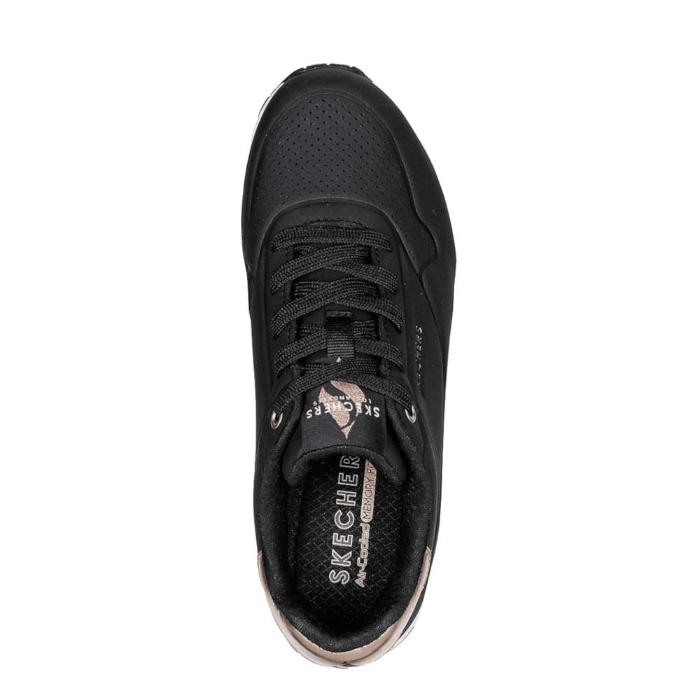 Skechers veterschoenen 177094/BLK Zwart - Donelli